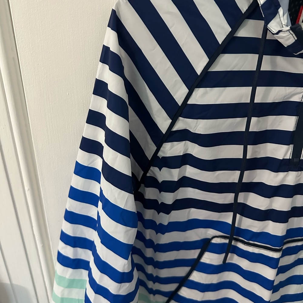 Hunter For Target Stripped Pullover Wind/Rain Jac… - image 3